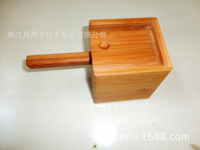 传承古法，温养身心 桃江县晟宇竹木精致碳化单孔艾灸盒
